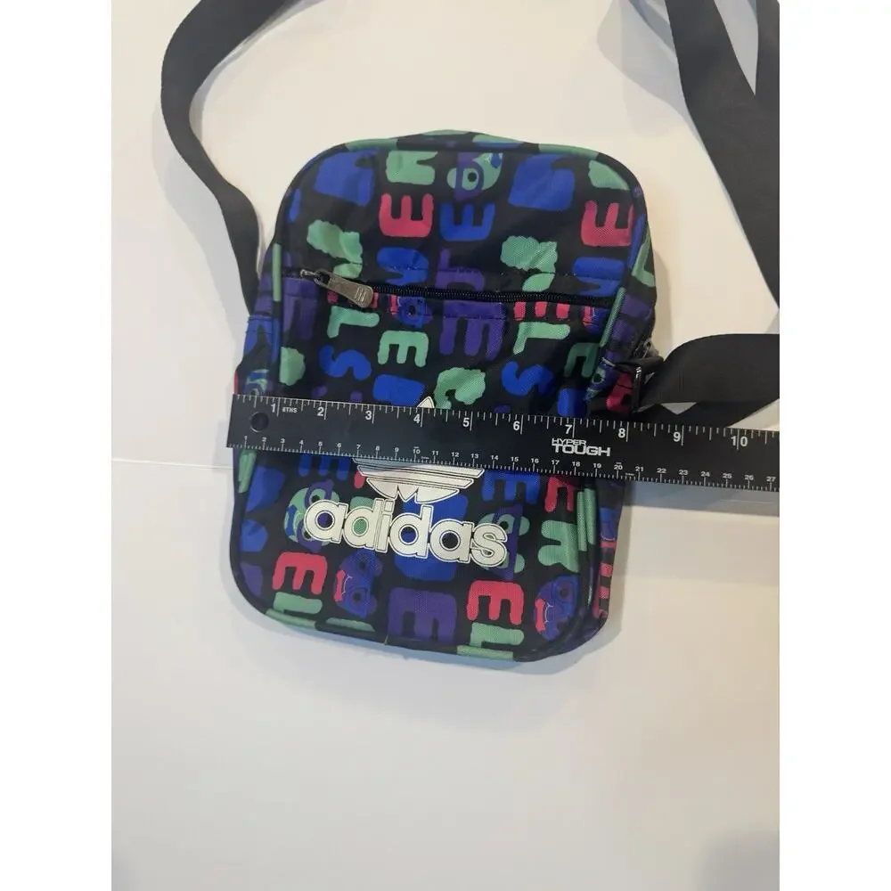Adidas Originals Crossbody Bag Multicolor Logo Festival Streetwear